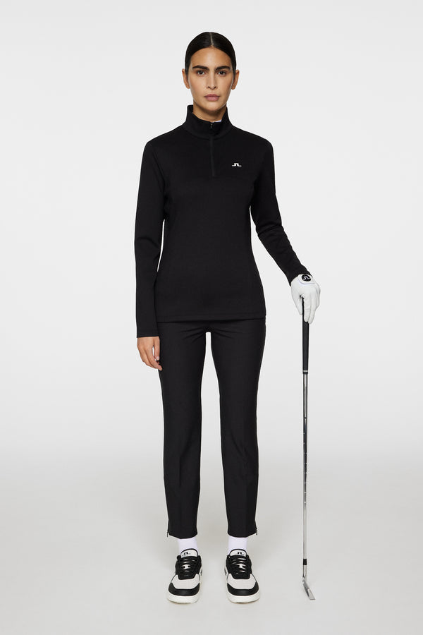 Lorelei Quarter Zip Mid Layer / Black