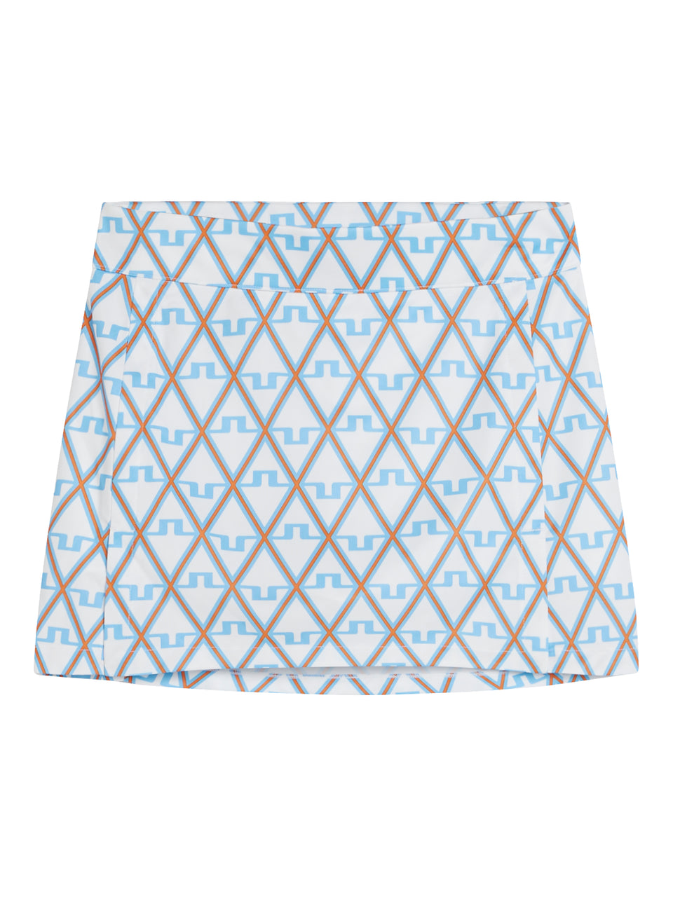 Amelie Print Skirt / Little Boy Blue Diamond