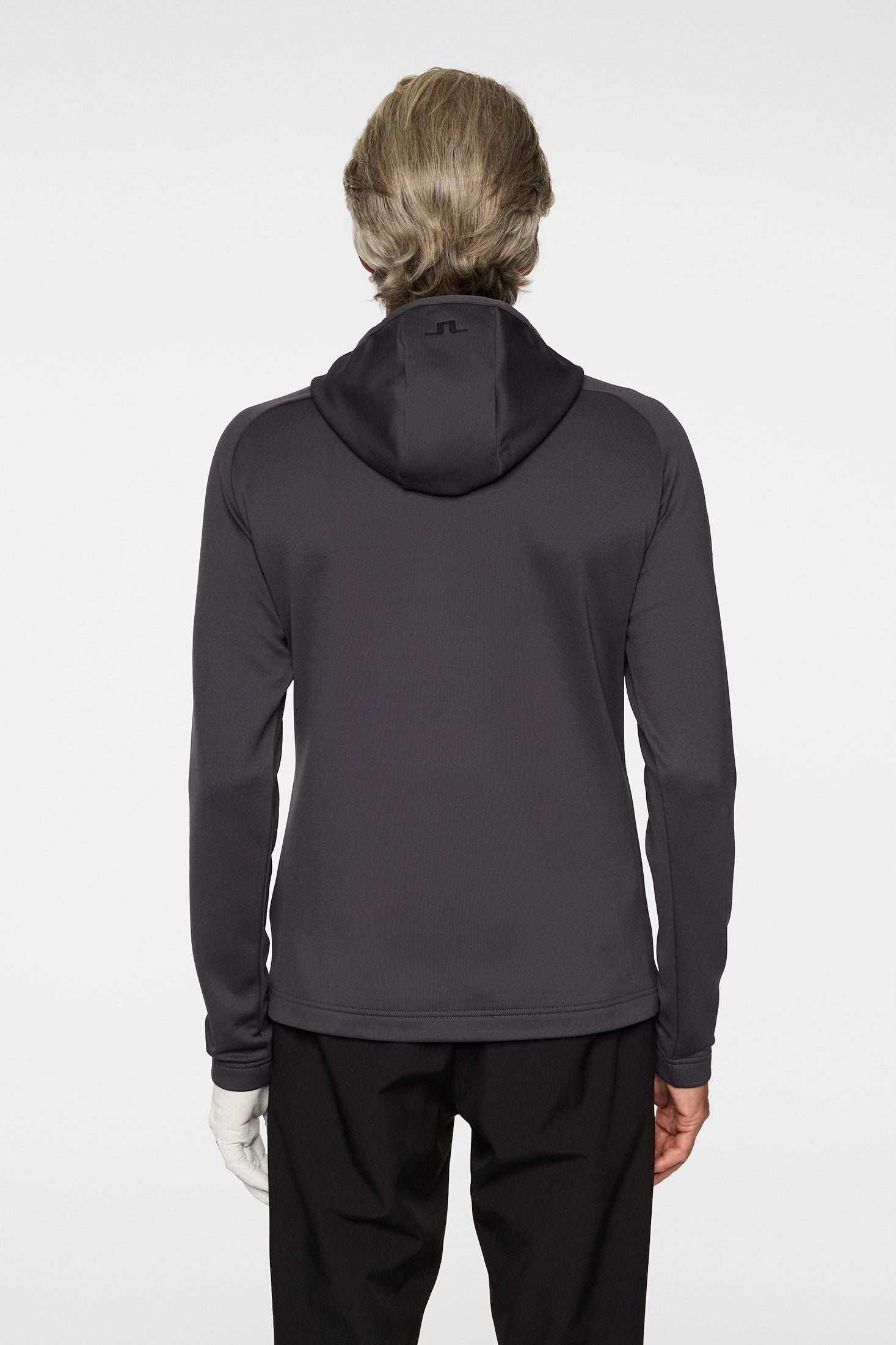 メンズウェア J.LINDEBERG Adam Quarter Zip Hood / Asphalt – J.Lindeberg