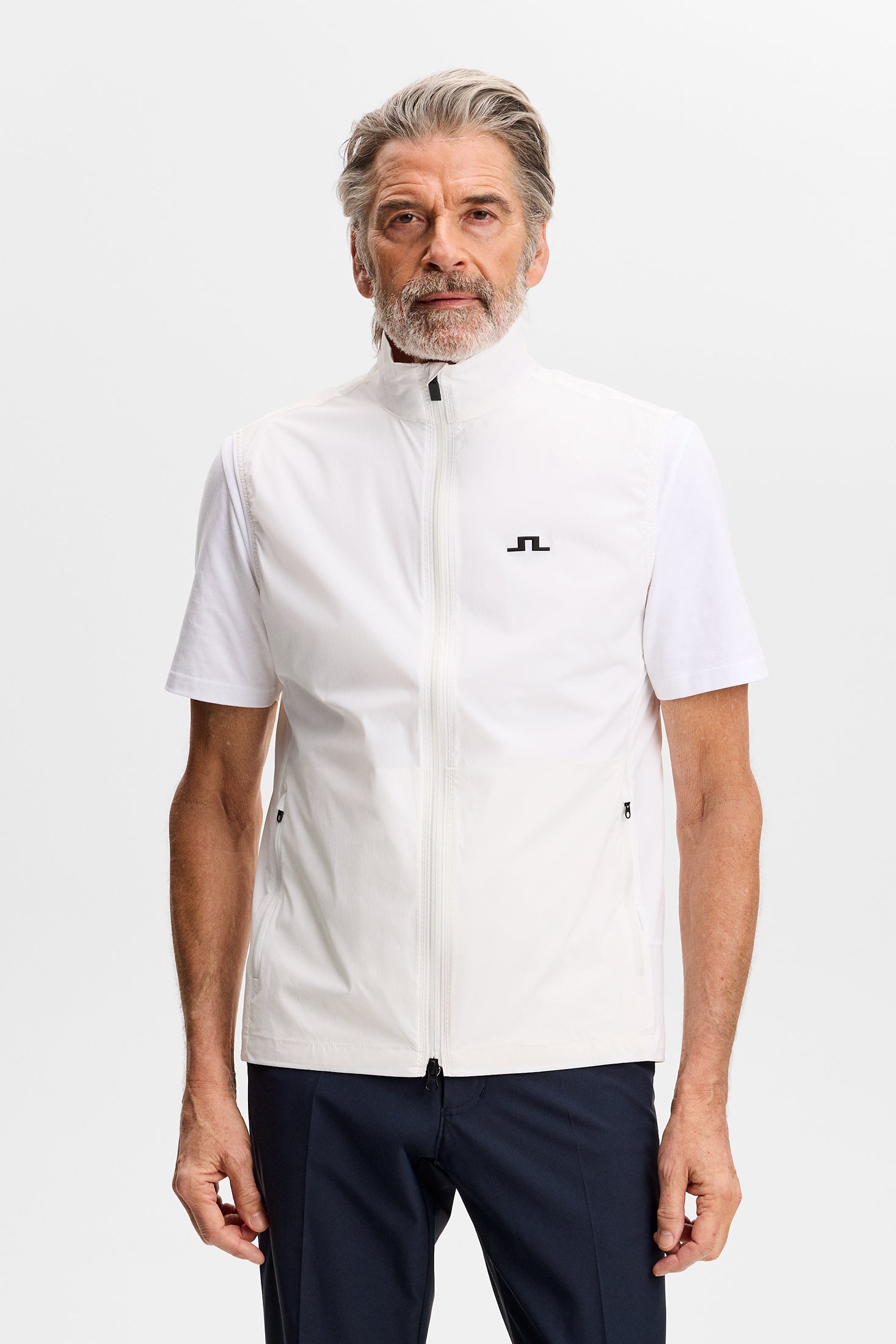 Ash Light Packable Vest / White – J.Lindeberg EU
