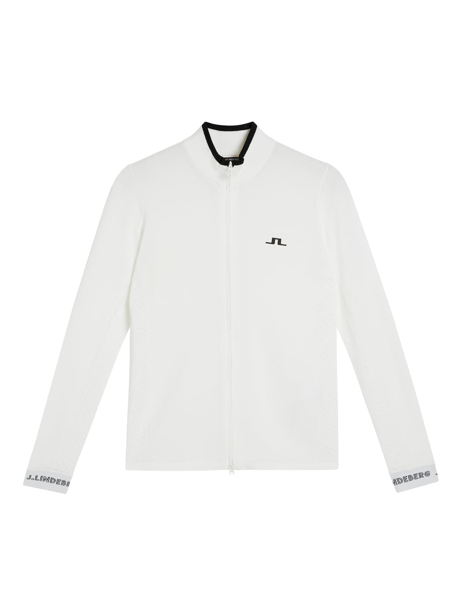 Almaida Knitted Sweater / White
