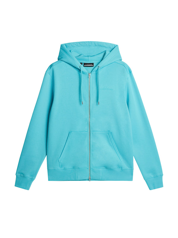 Alpha Zip Hood / Blue Curacao