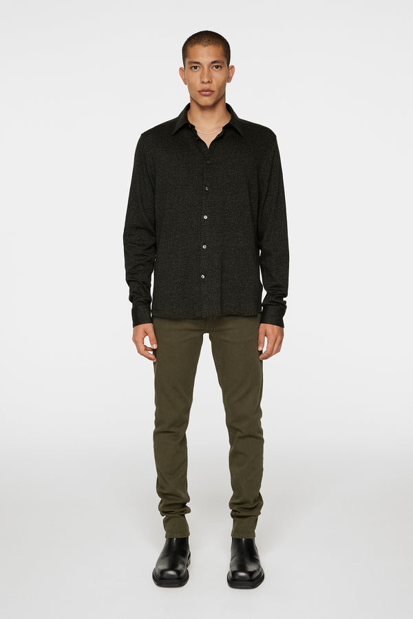 Marlon Jersey Shirt / Forest Green