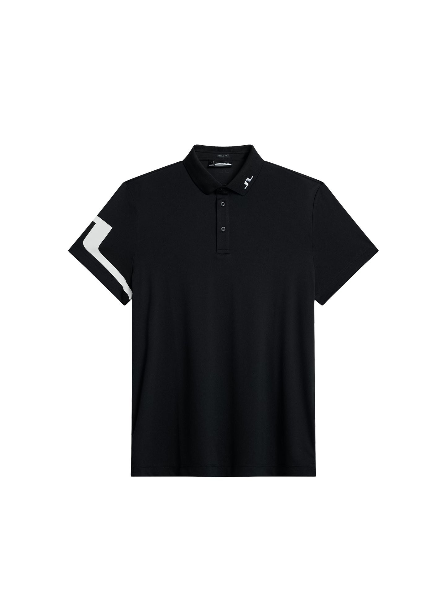 Heath Regular Fit Golf Polo / Black