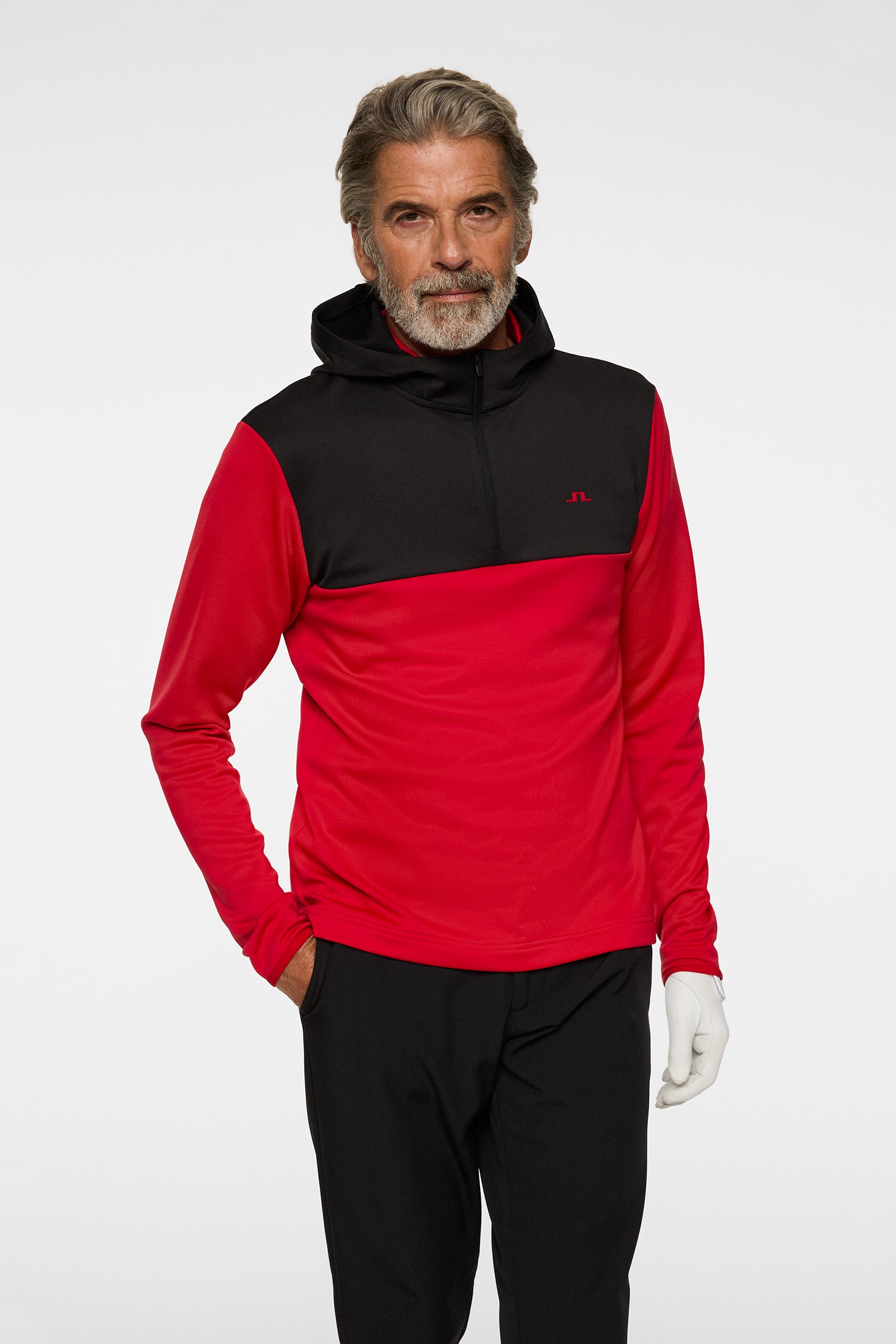 Banks Zip Hood / Barbados Cherry – J.Lindeberg