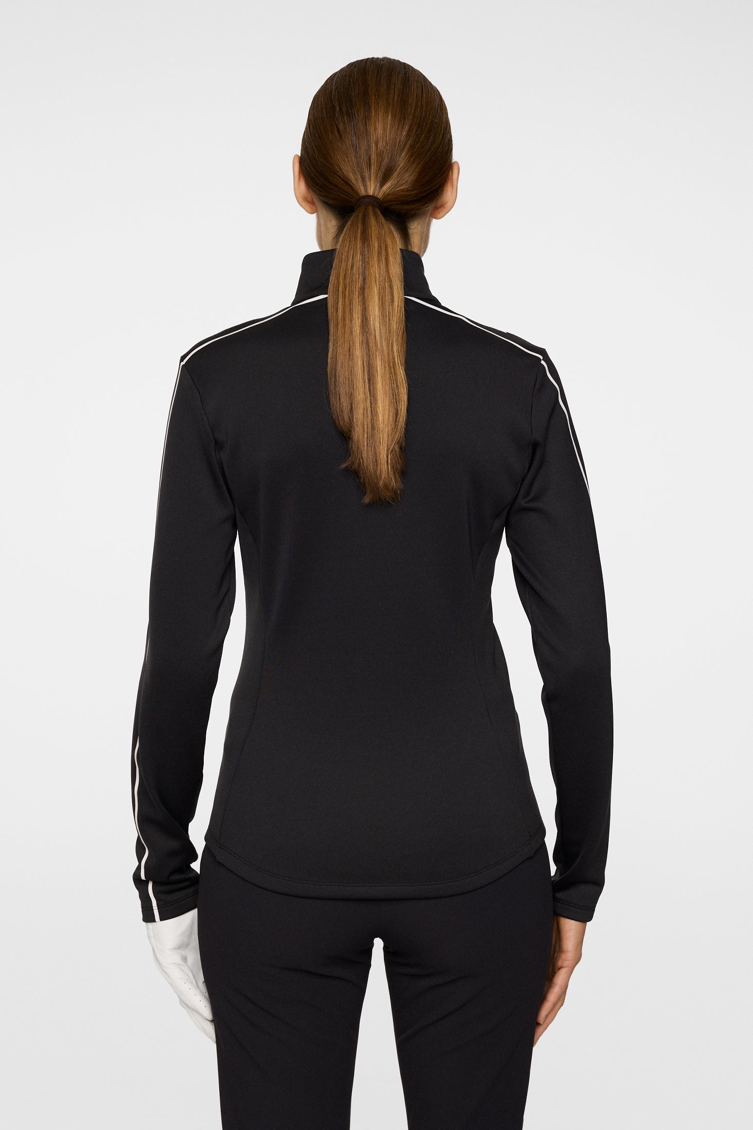 Nefe Quarter Zip Mid Layer / Black – J.Lindeberg