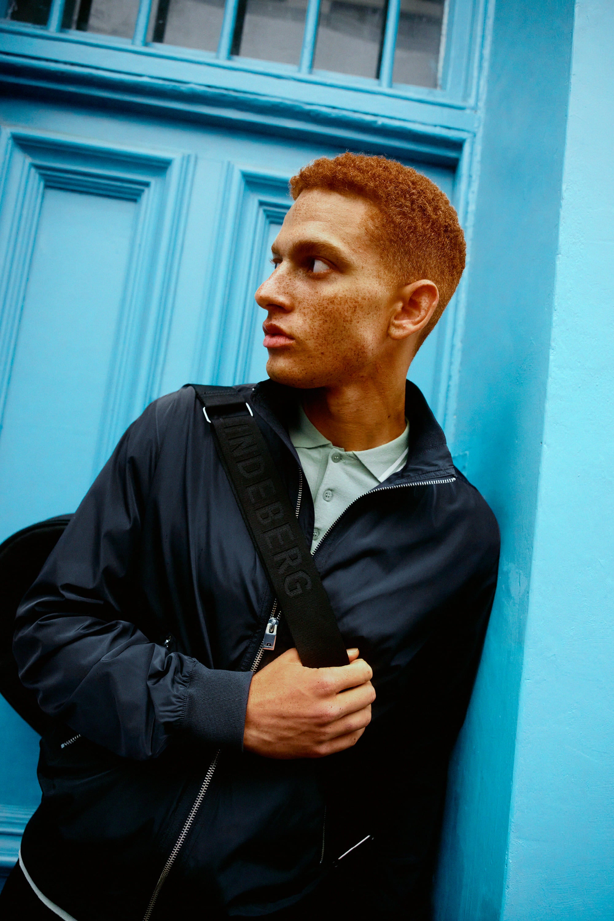 Kevin Poly Jacket / JL Navy – J.Lindeberg EU