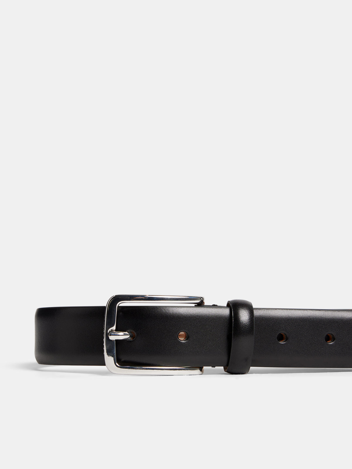 Bill Leather Belt / Black