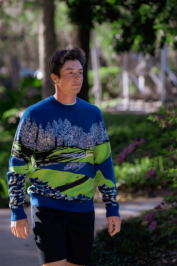 Alexander Jacquard Sweater / Watercolor Jacquard Estate