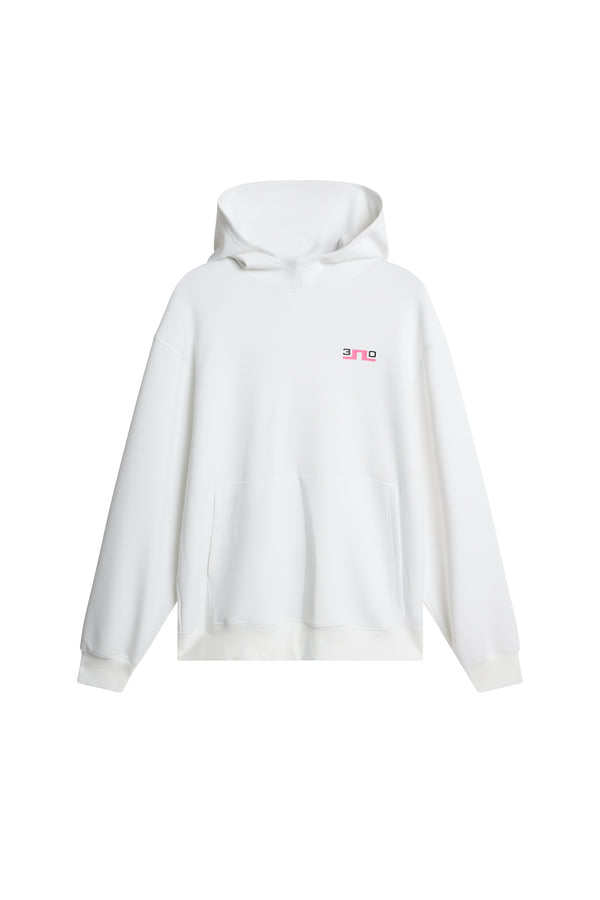 30Y Callan Unisex Hoodie / White