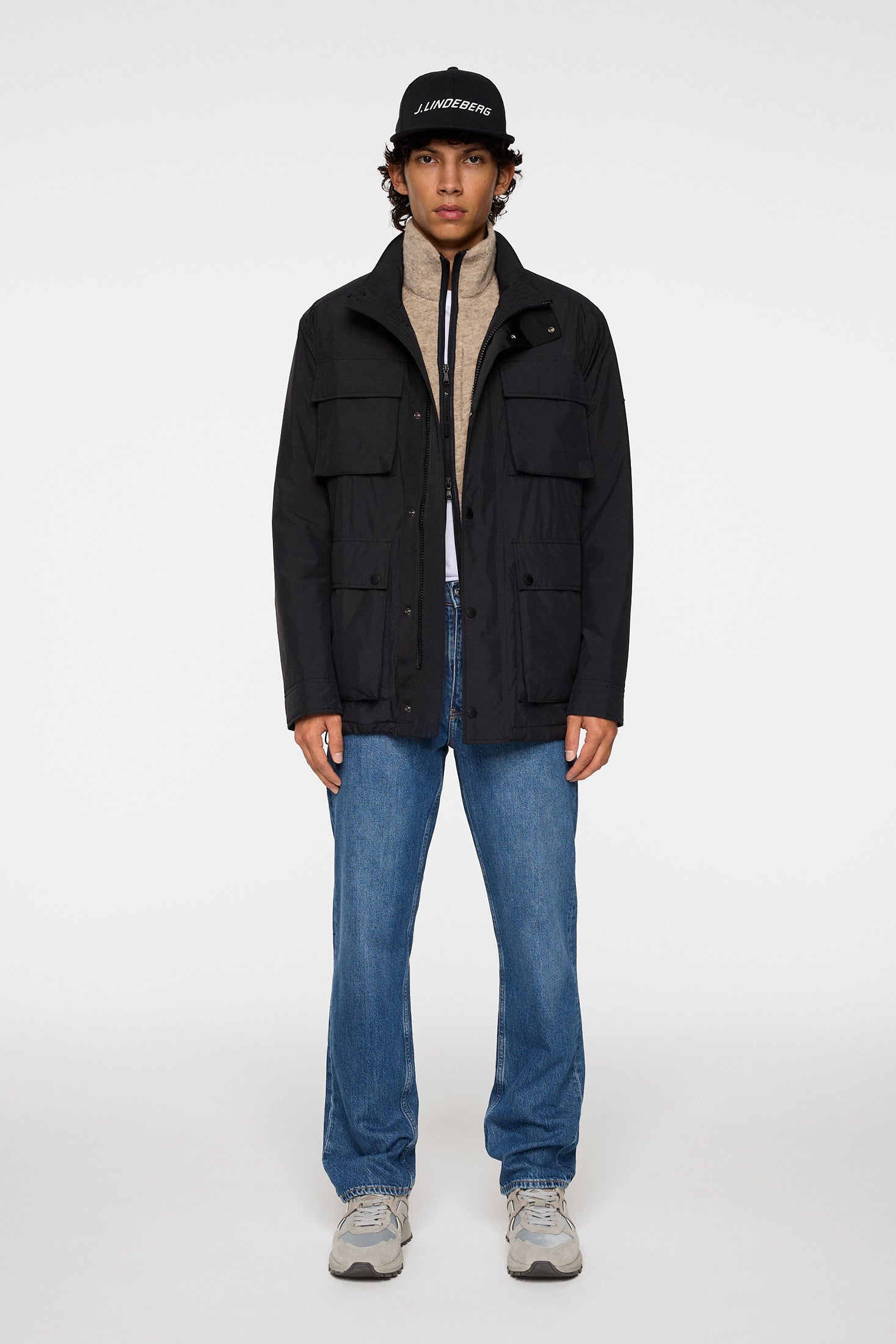 Aiden 2L Padded Jacket / Black – J.Lindeberg