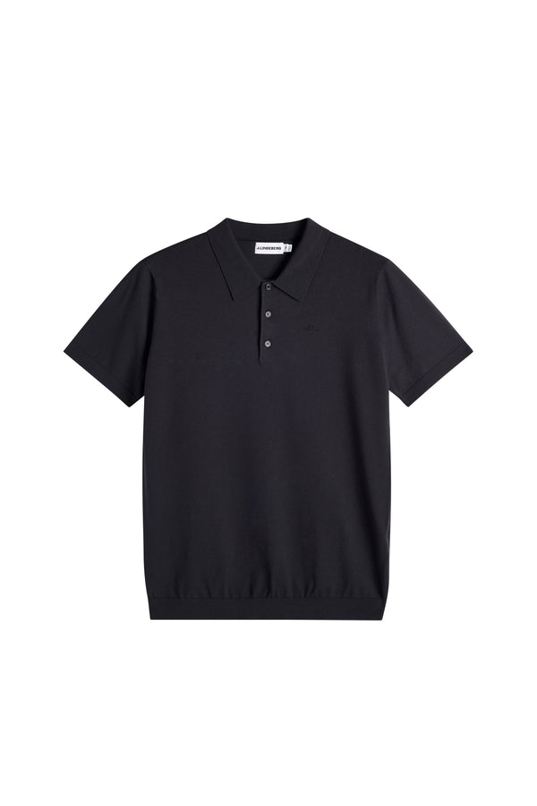 Ridge Knitted Polo / JL Navy