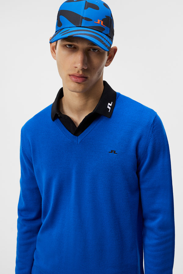 Lymann Knitted Sweater / Nautical Blue
