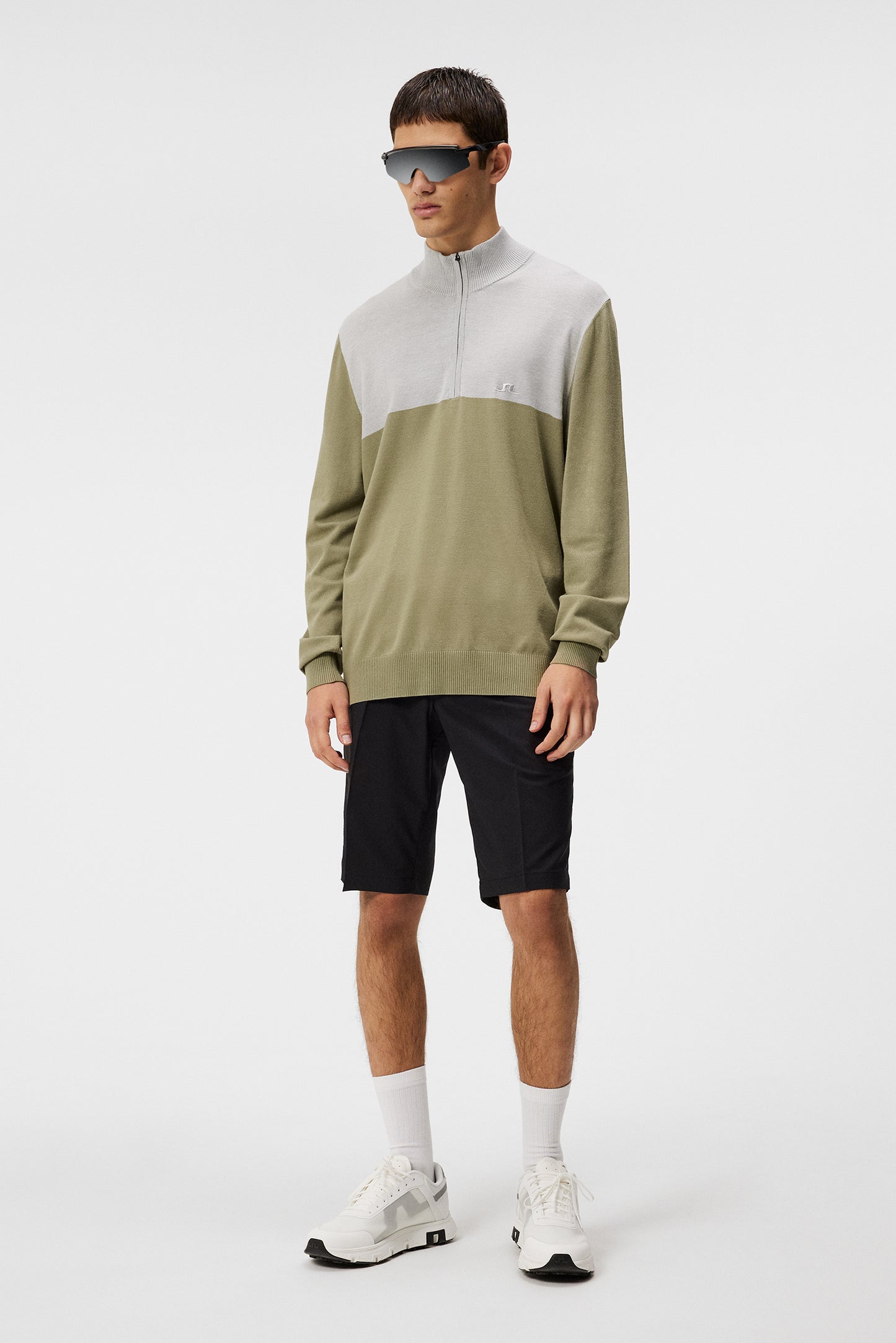 Jeff Knitted Sweater / Oil Green