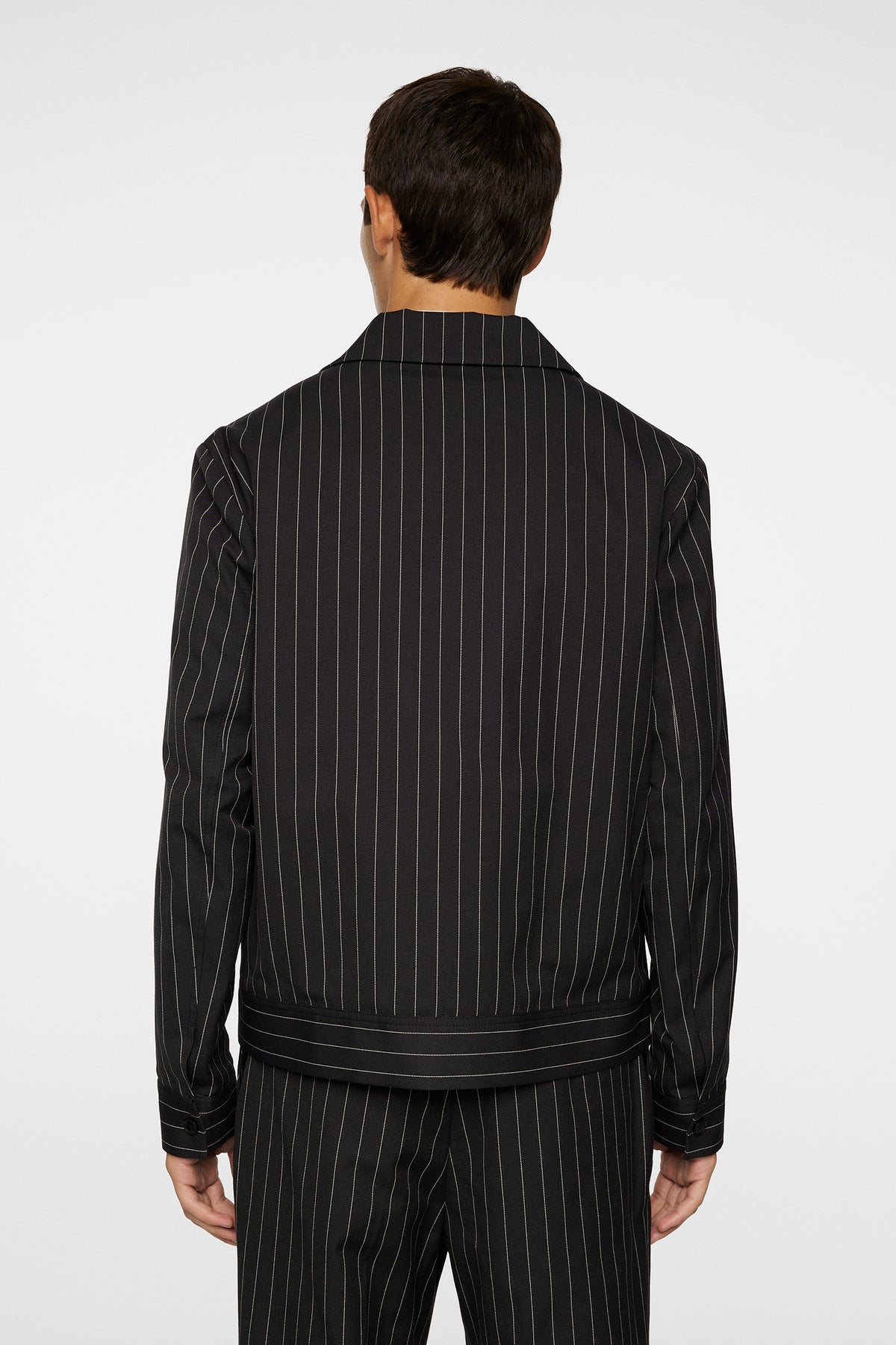 Parke Pin stripe jacket / Black – J.Lindeberg