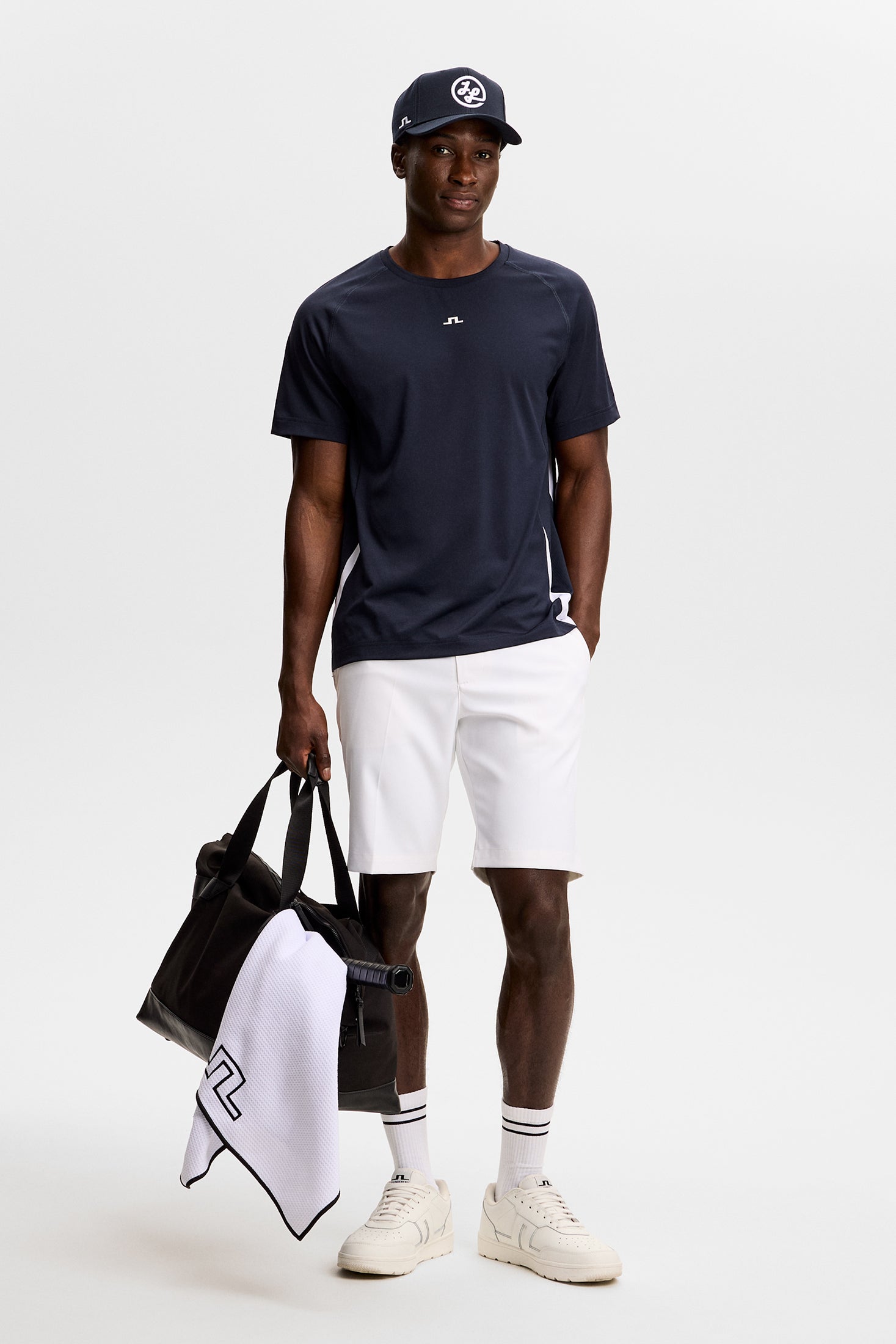 Court T-shirt / JL Navy | J.Lindeberg Official