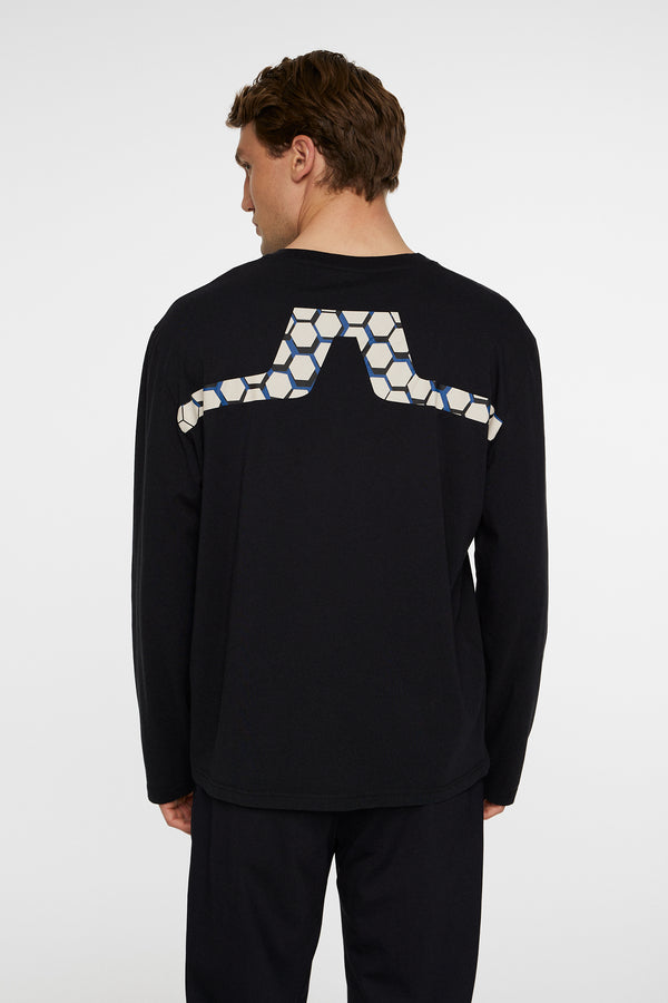 Cale Logo Longsleeve T-shirt / Black