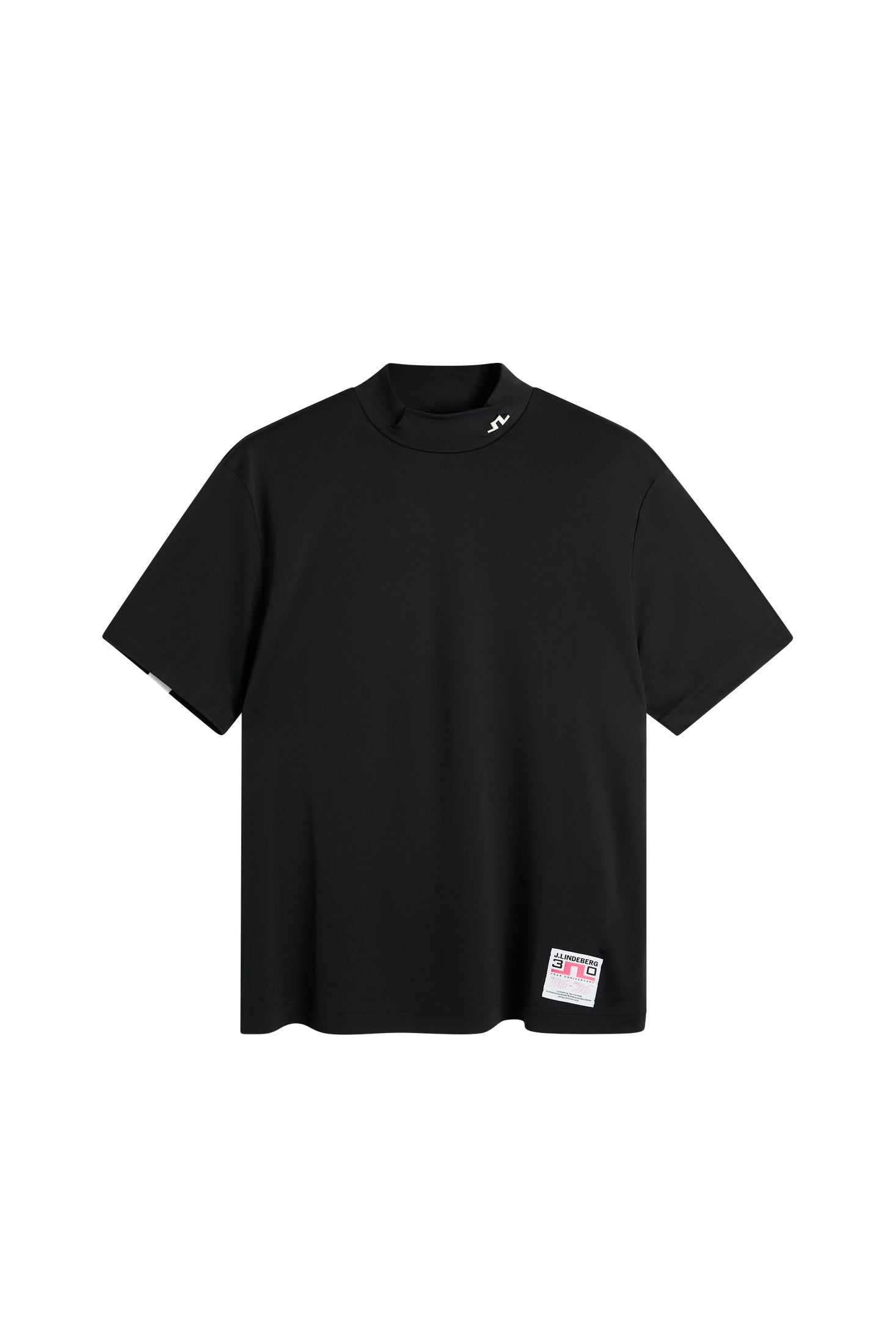 30Y Rory KV Mock Neck / Black | J.Lindeberg Official