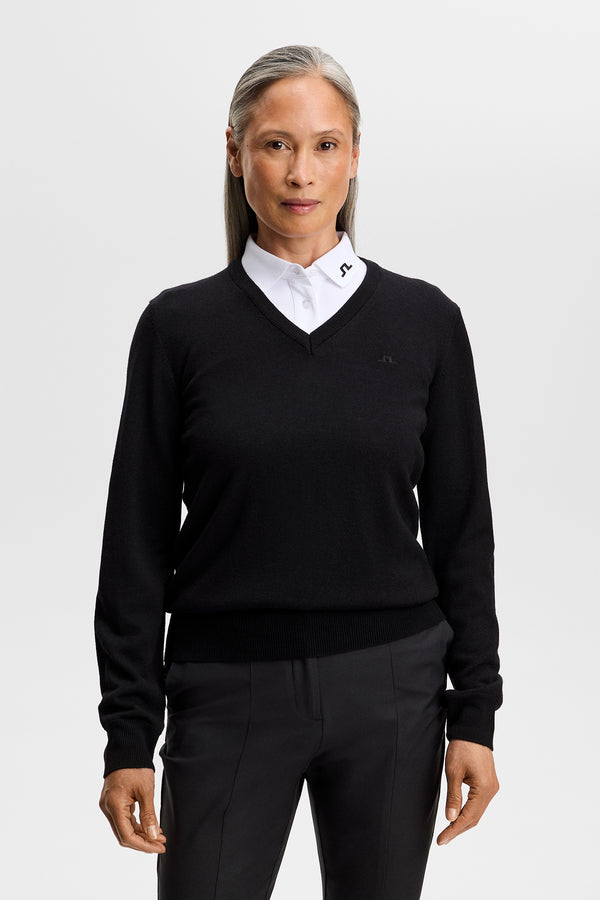 Amaya Knitted Sweater / Black