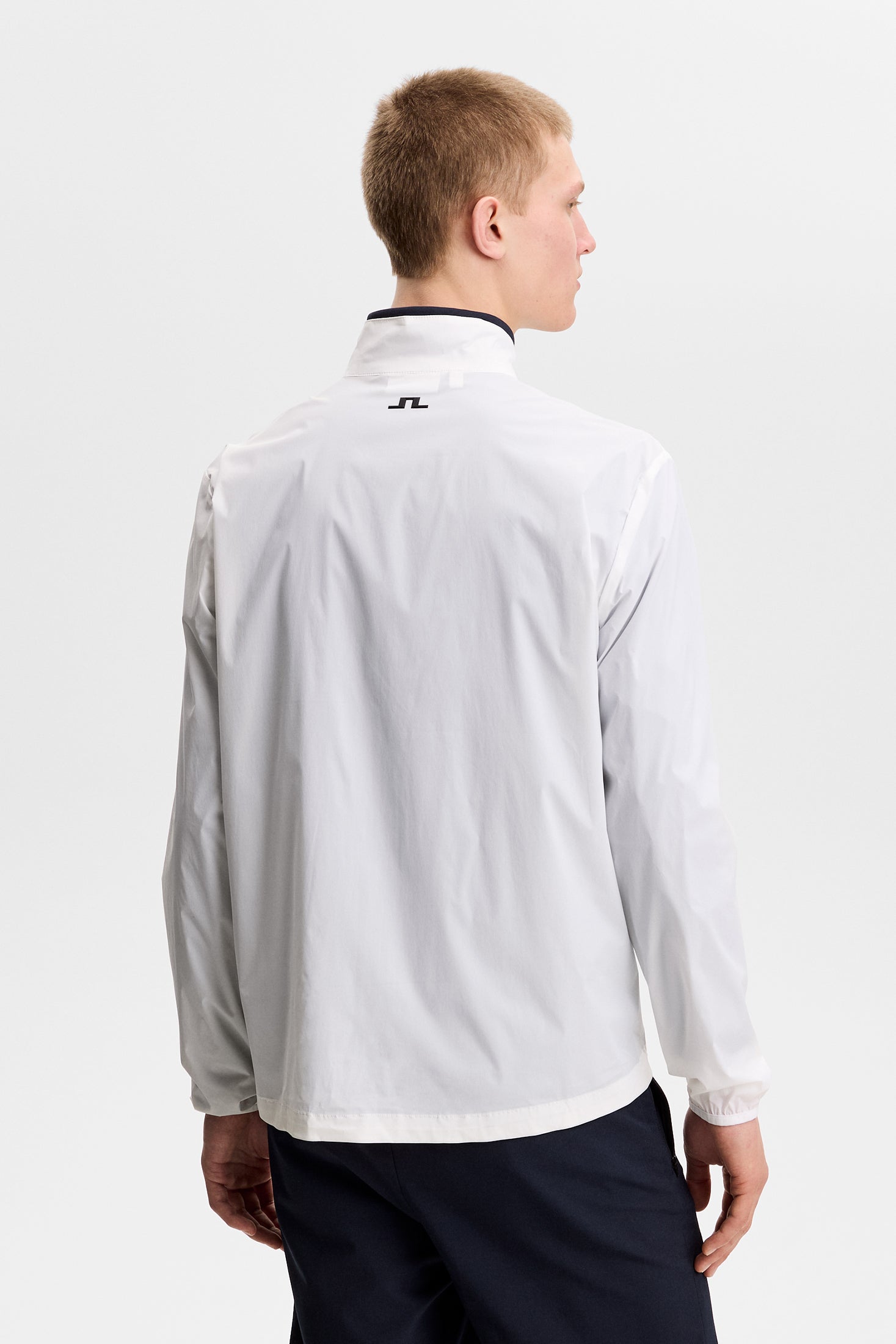 Ash Light Packable Jacket / White | J.Lindeberg Official