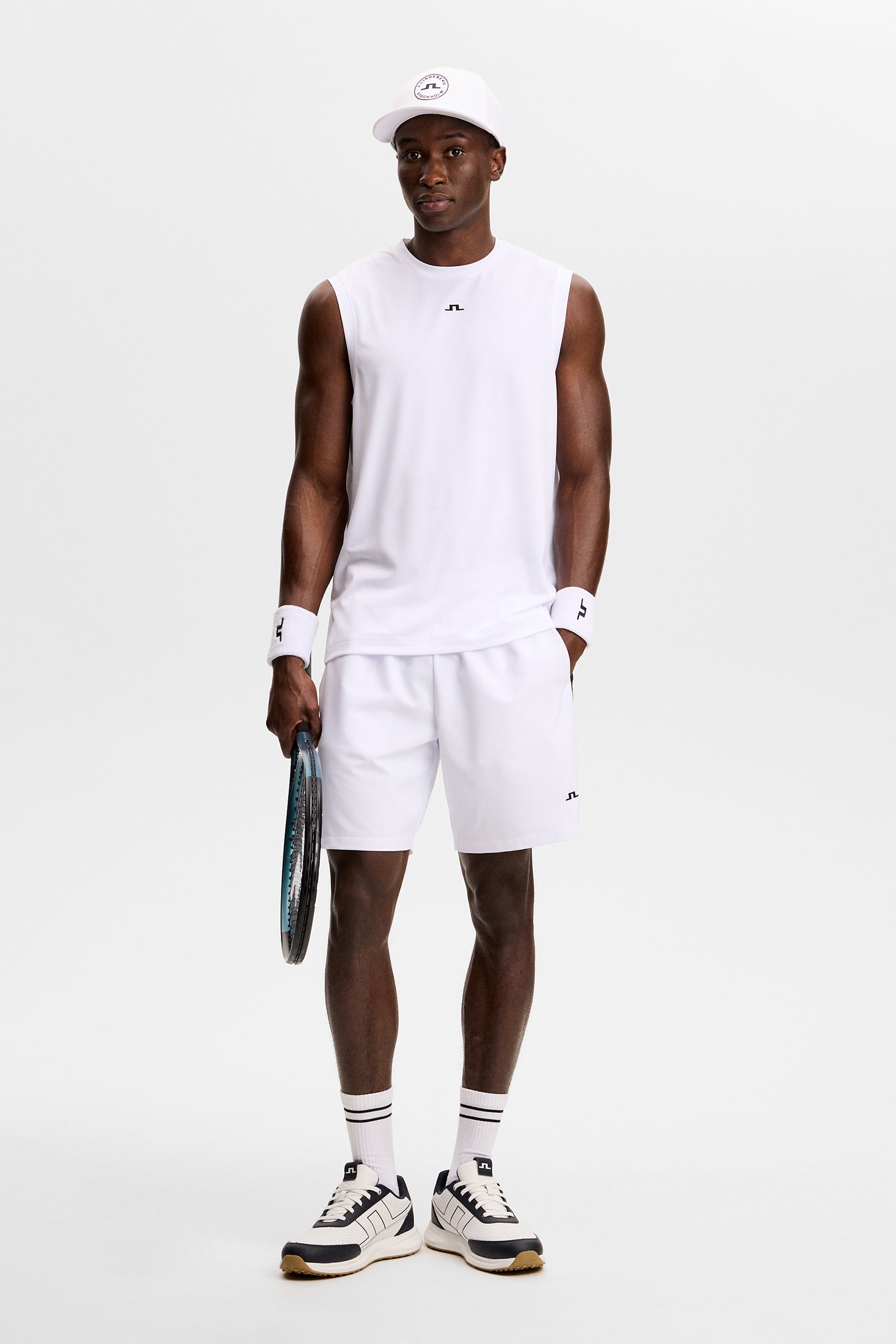 Xander Sleeveless Tee / White – J.Lindeberg EU