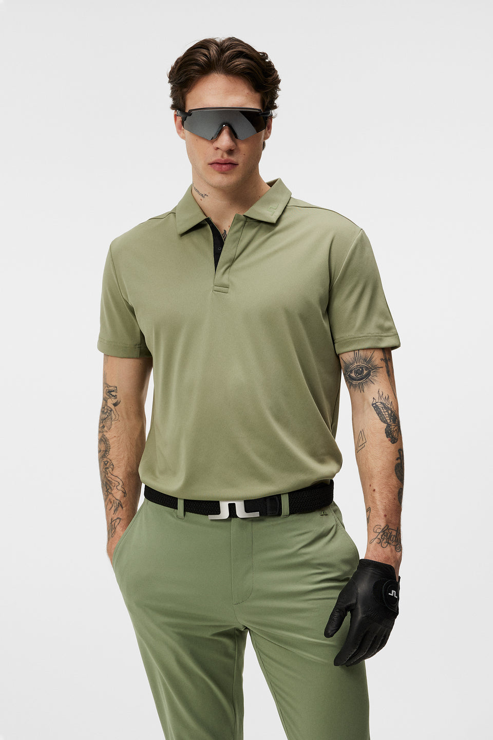 Dario Regular Fit Polo / Oil Green