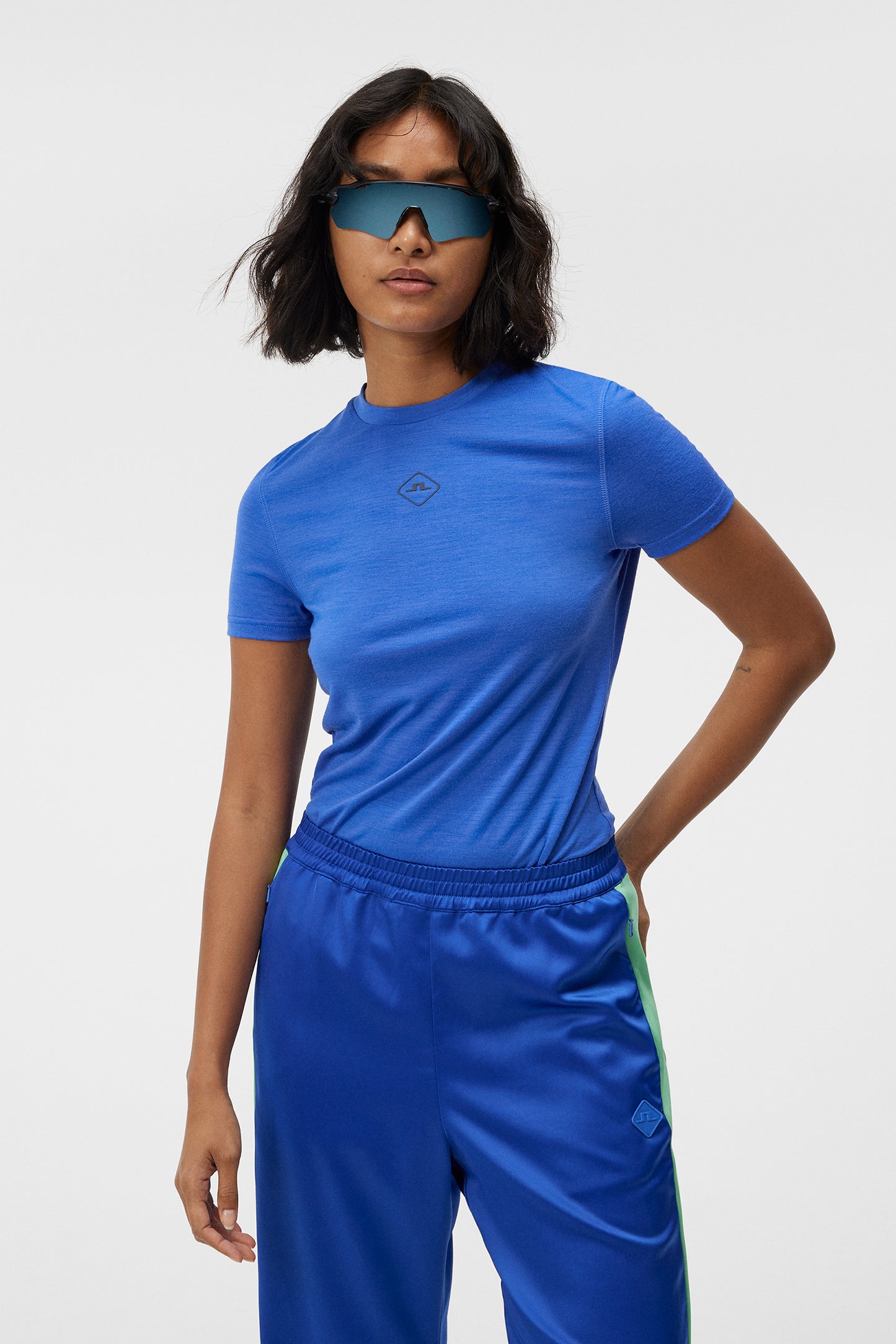 Shauna Wool T-shirt / Dazzling Blue