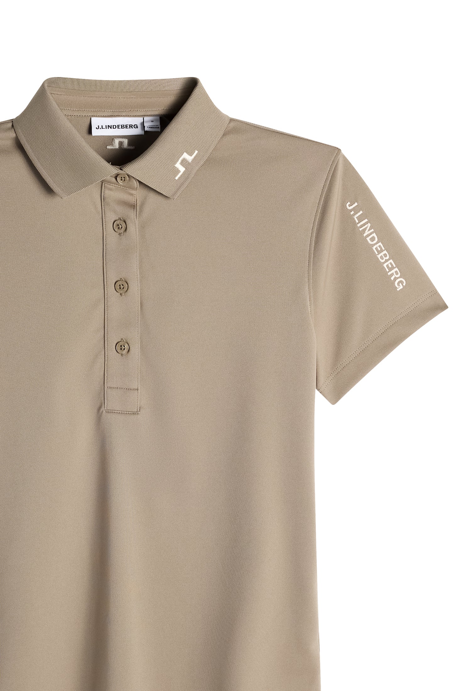 J.Lindeberg ベージュ ポロシャツ Tour Tech Polo / Brindle – J.Lindeberg EU