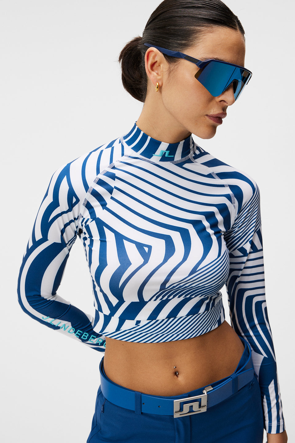 Tea Long Sleeve Top / Dazzle Wave Estate