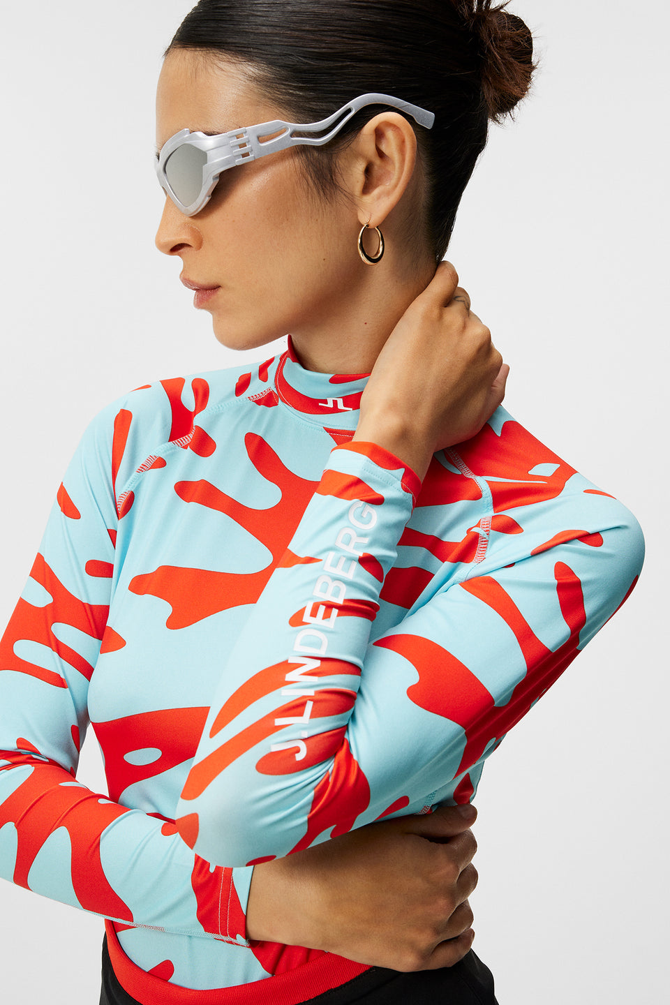 Asa Print Soft Compression Top / Neptune Atomizer