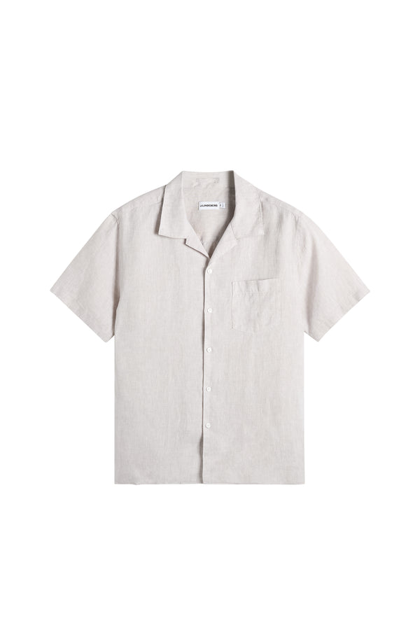 Elio Linen Shirt / Moonbeam