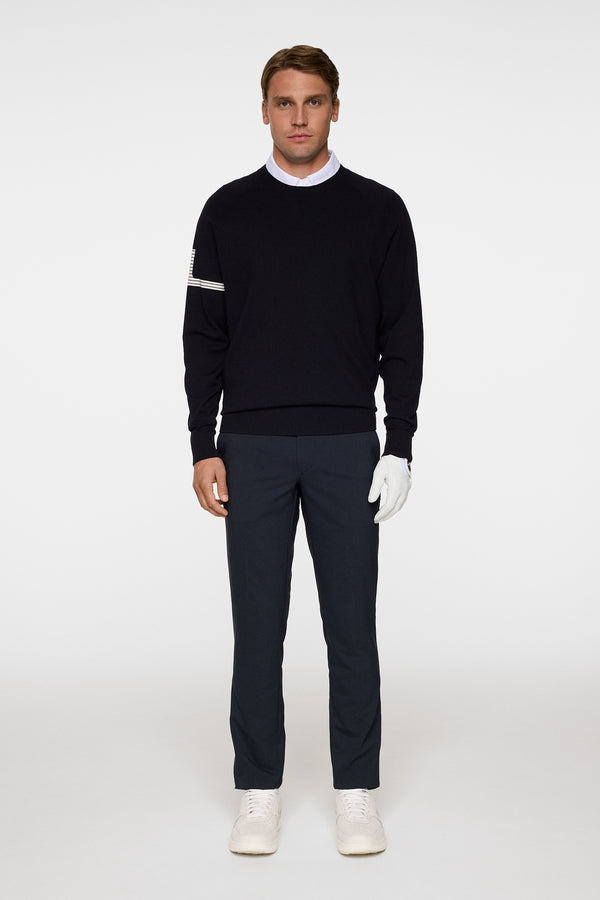Heath Knitted Sweater / JL Navy