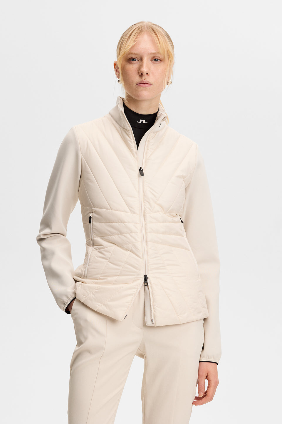 Holma Quilt Hybrid Jacket / Moonbeam