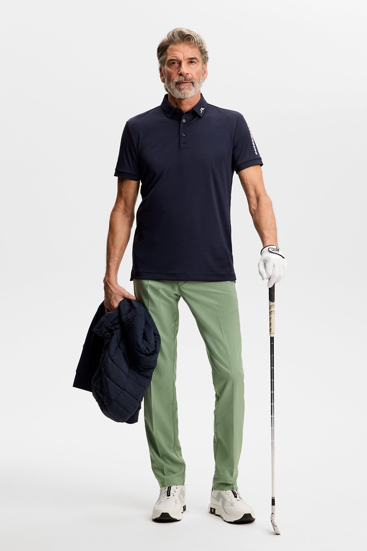 Men's golf slim fit polo shirts | J.Lindeberg Official