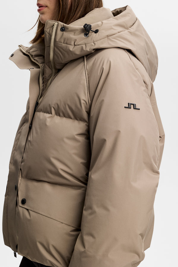 Lea Down Jacket / Brindle