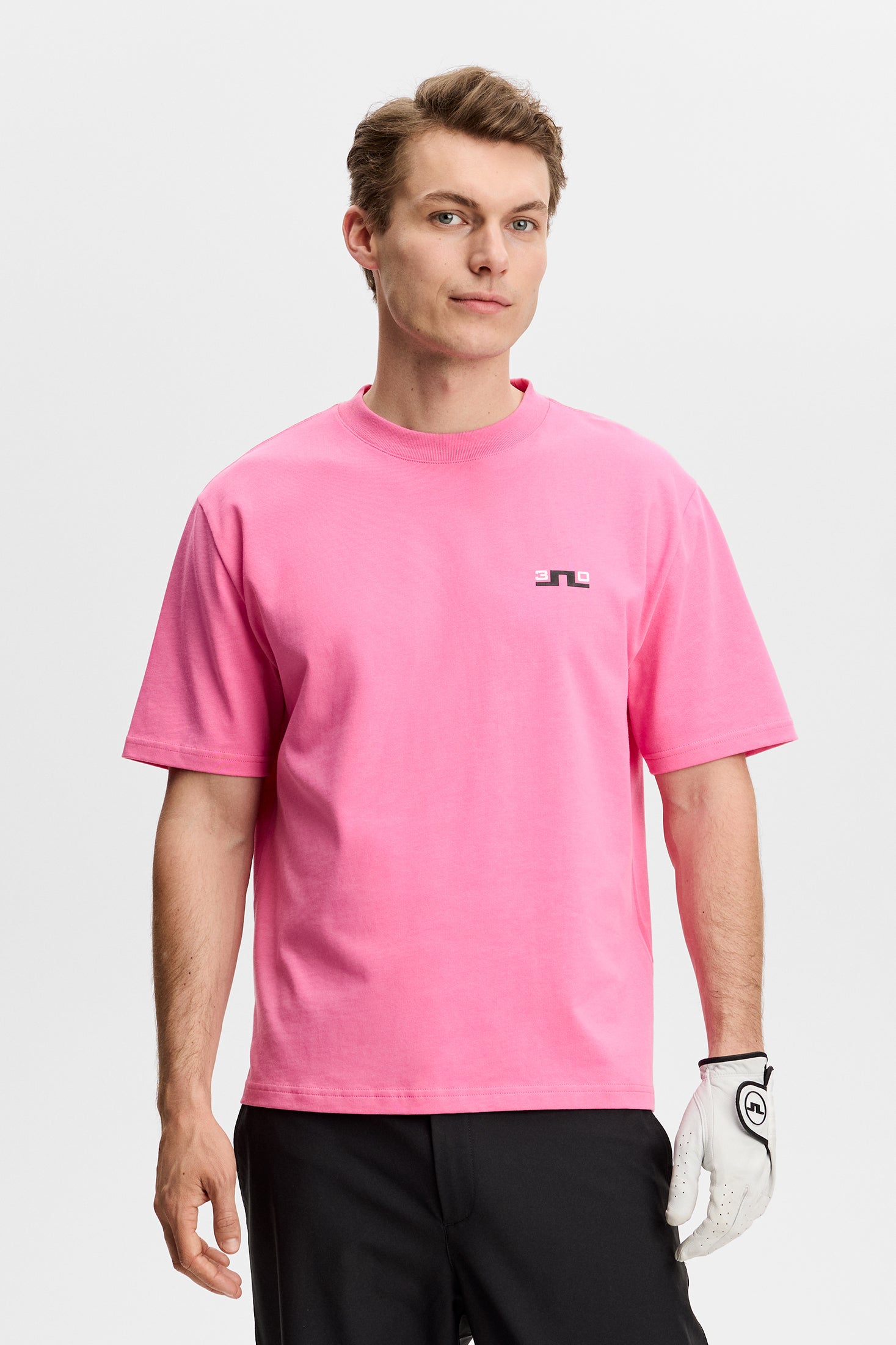 30Y Hale T-shirt / Azalea Pink | J.Lindeberg Official