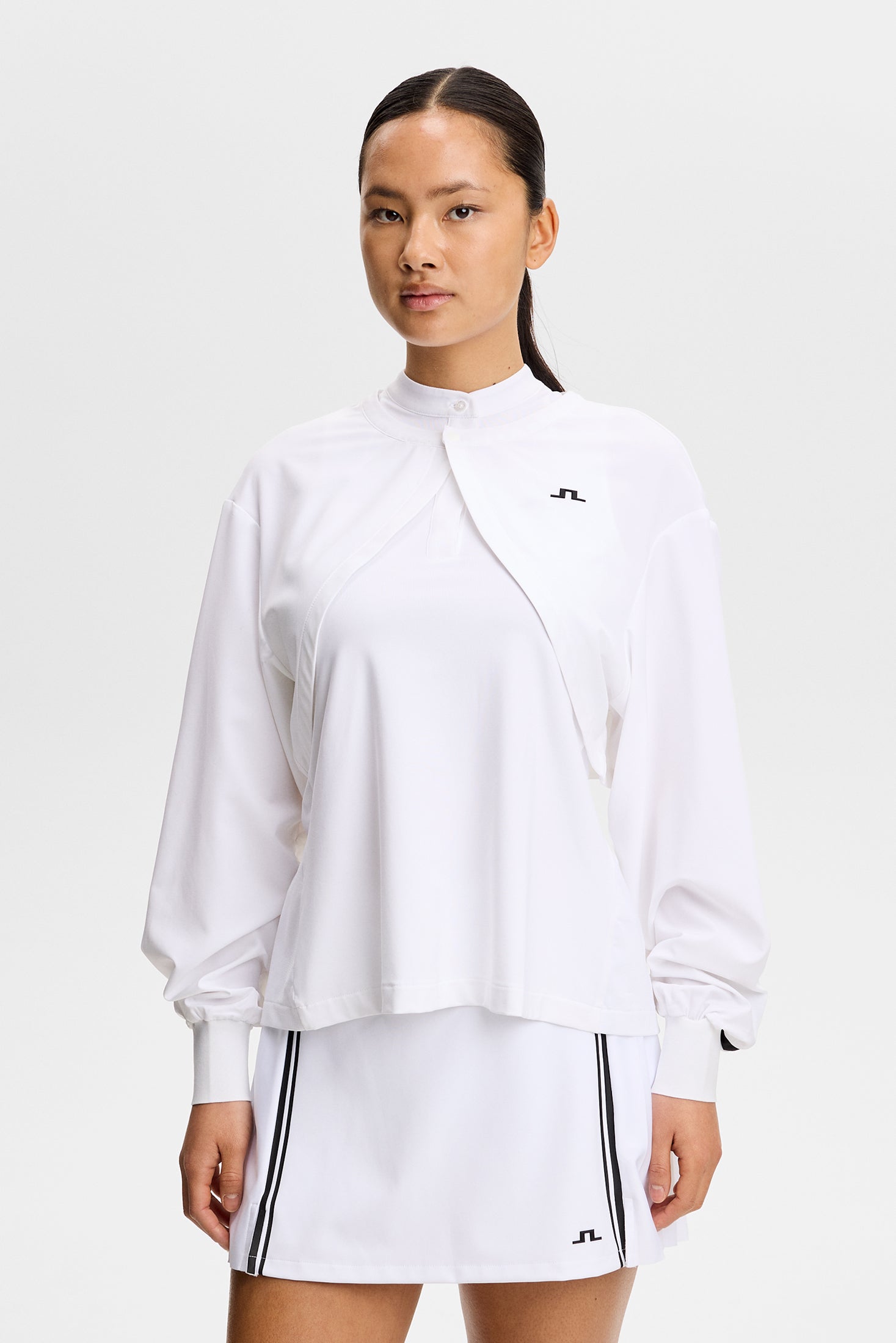 【美品】タダシショージ　LINDEN CROPPED BOLERO　スパンコール Bolero Jacket Tennis / White – J.Lindeberg EU