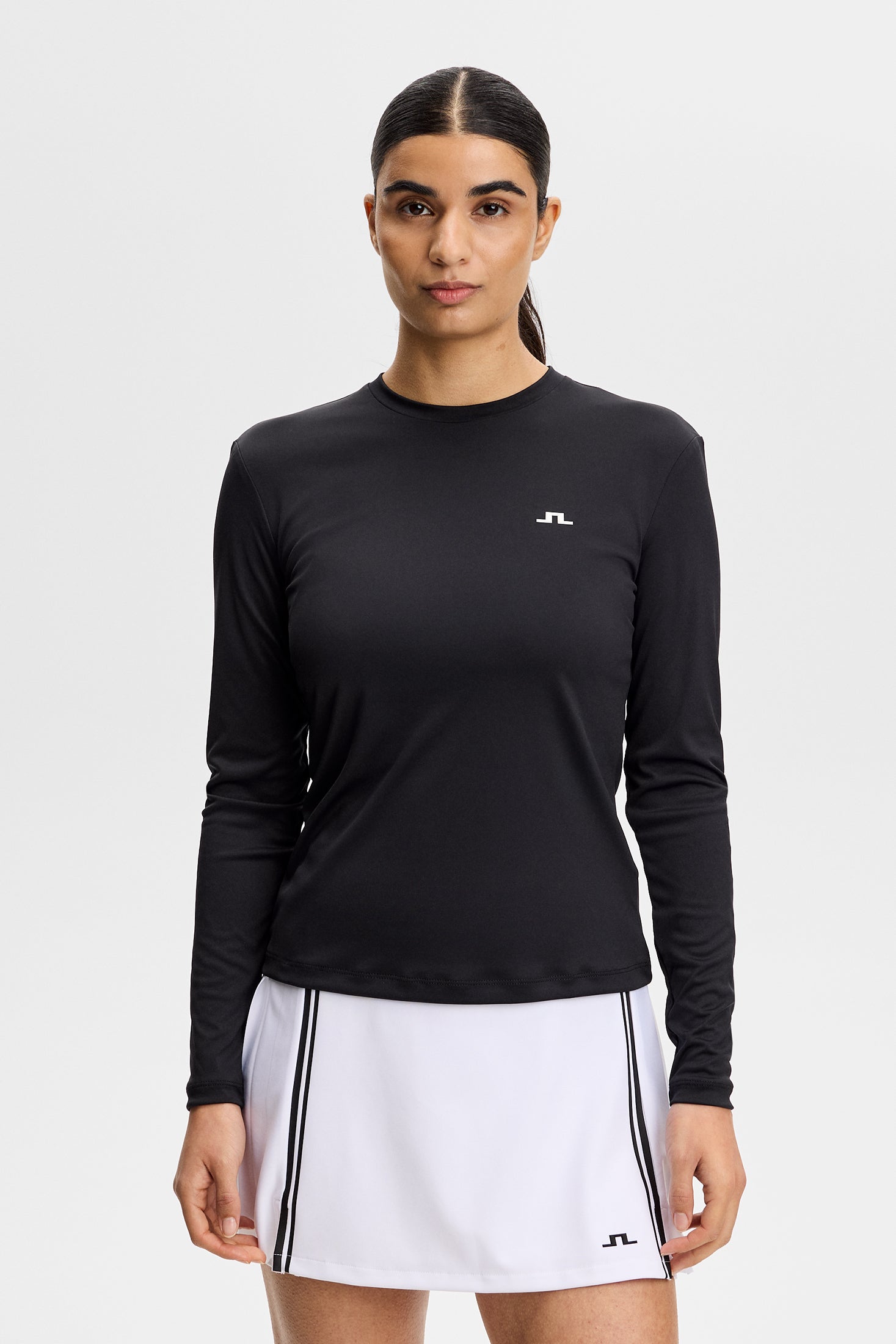 Ada LS T-shirt / Black | J.Lindeberg Official