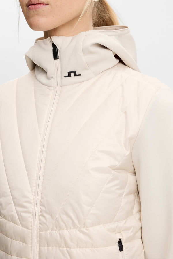 Holma Quilt Hybrid Hood / Moonbeam
