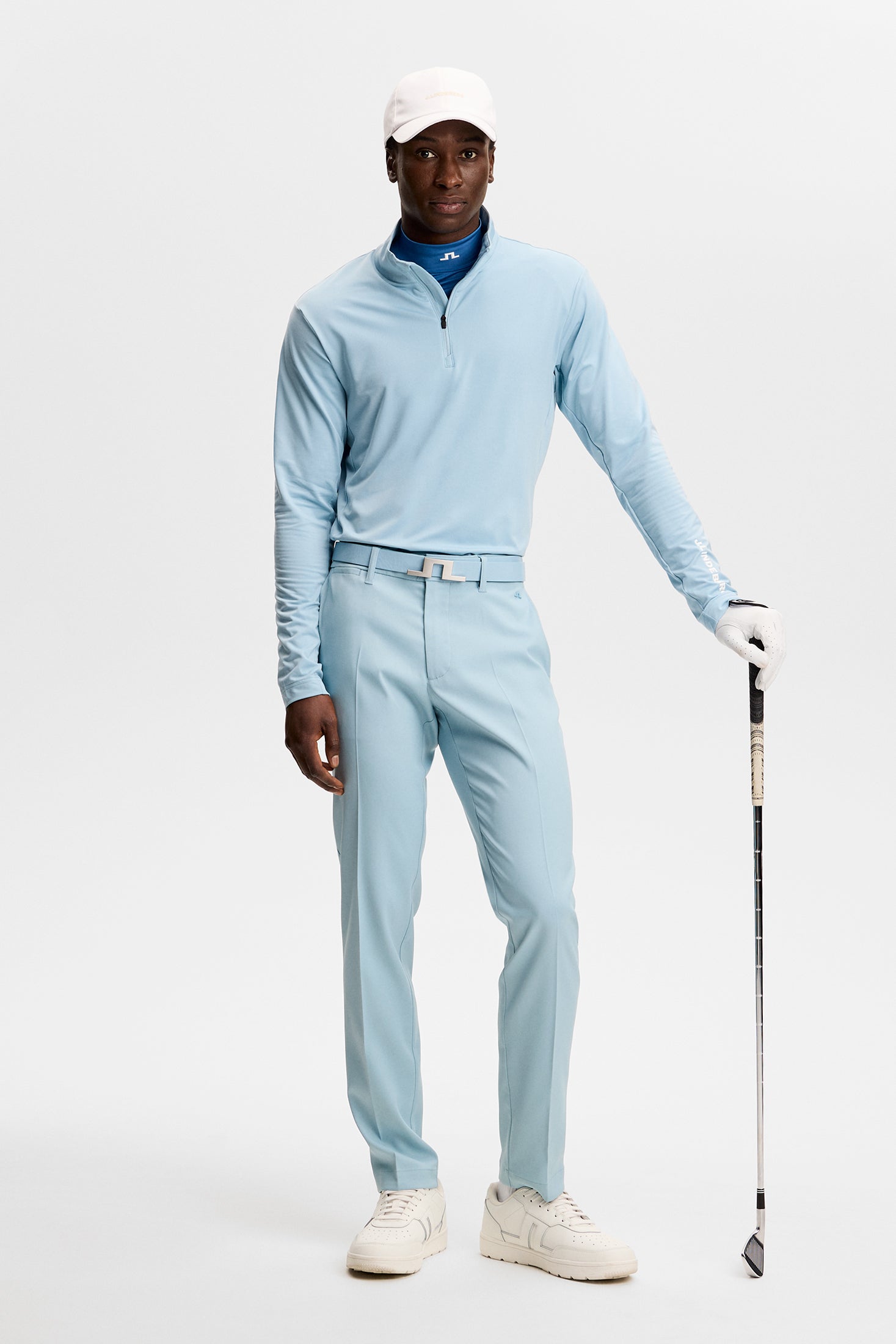 Tour Tech Mid Layer / Forget-Me-Not | J.Lindeberg Official