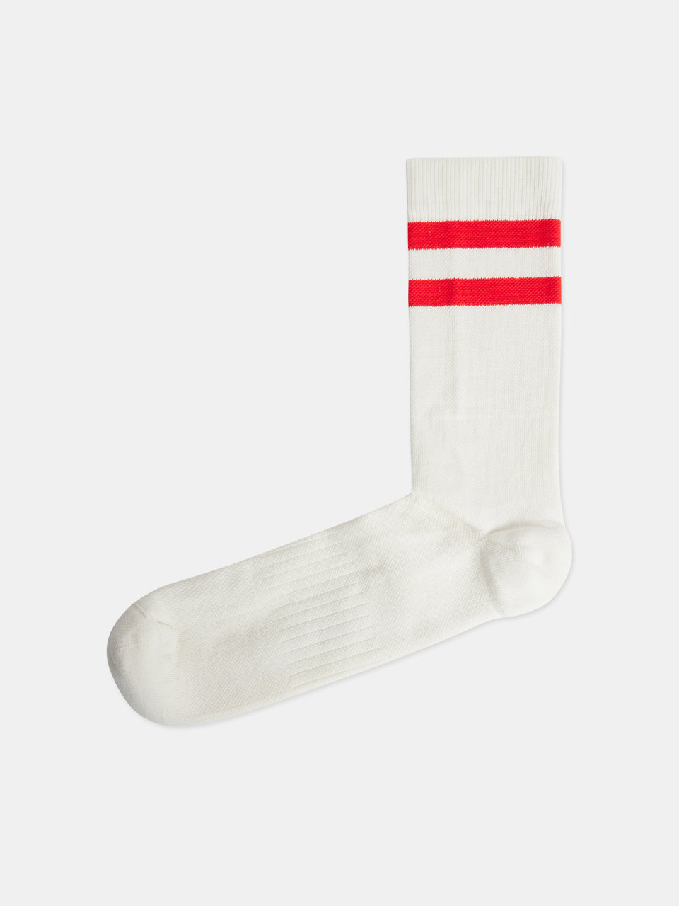 Slade Stripe Sock / Cloud White