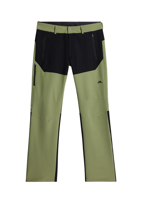 Marko Colour Block Pant / Oil Green