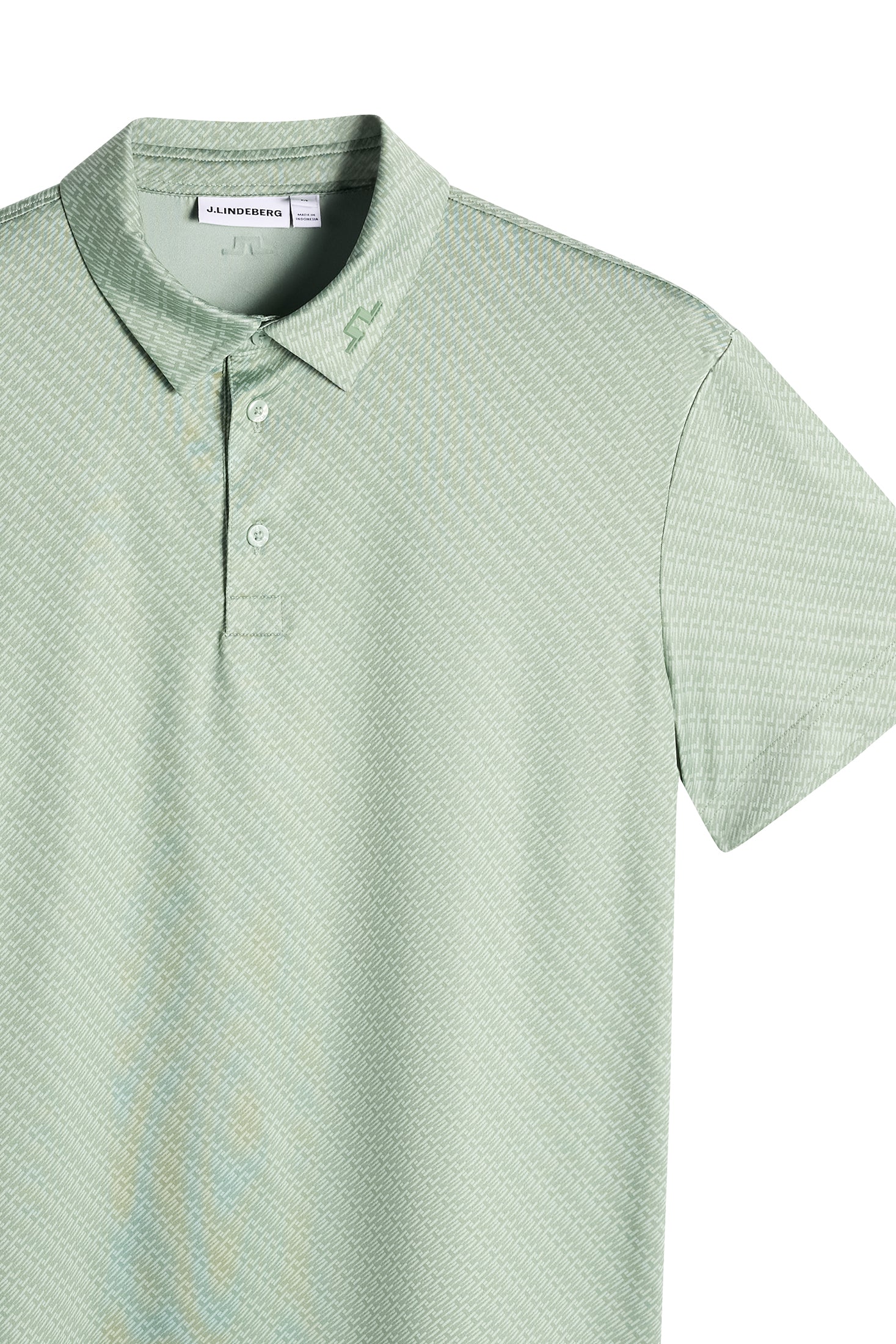 Tod Print Polo / Flight Bridge Hedge S | J.Lindeberg Official