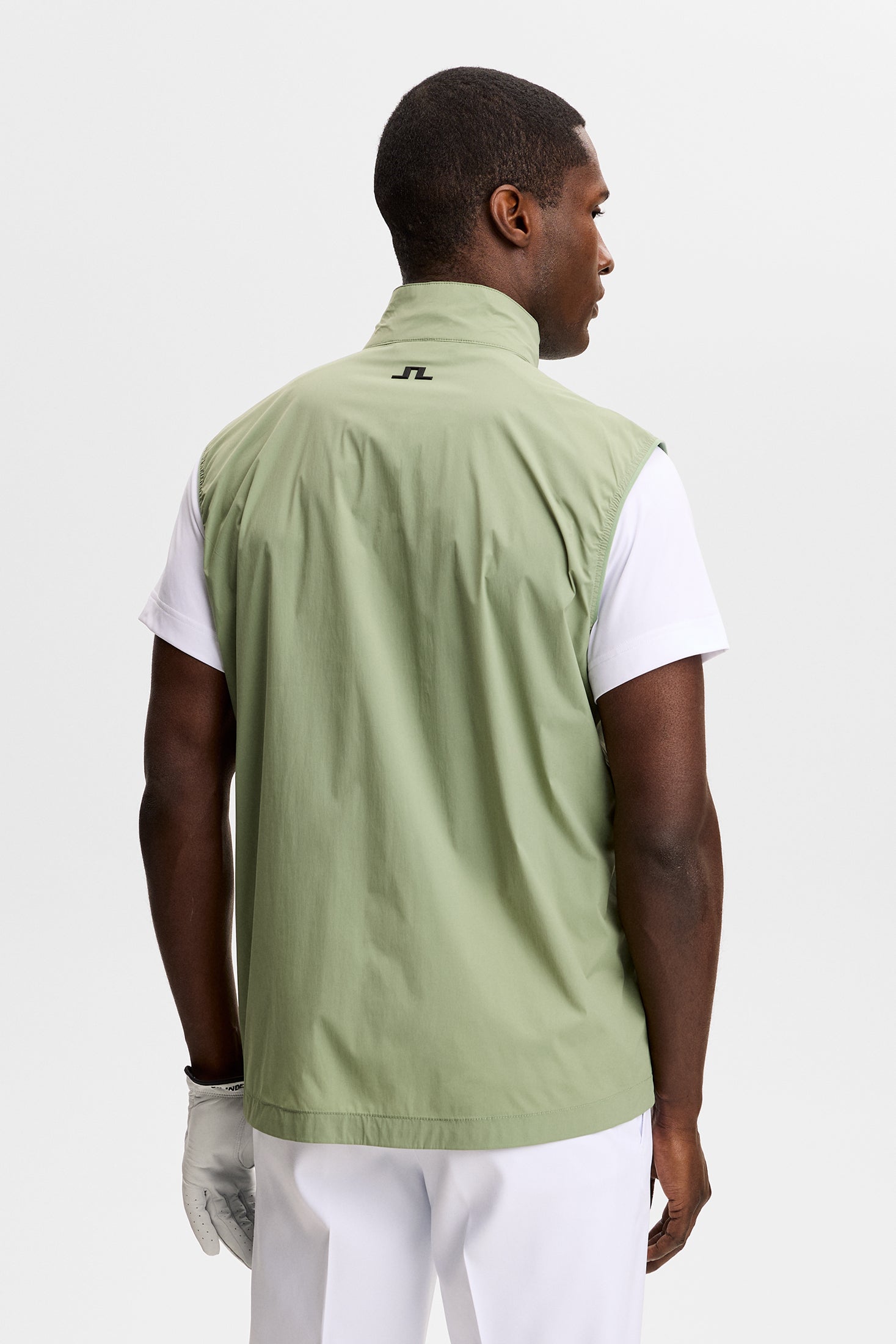 Ash Light Packable Vest / Hedge Green | J.Lindeberg Official