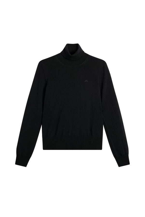 Anja Knitted Turtleneck / Black