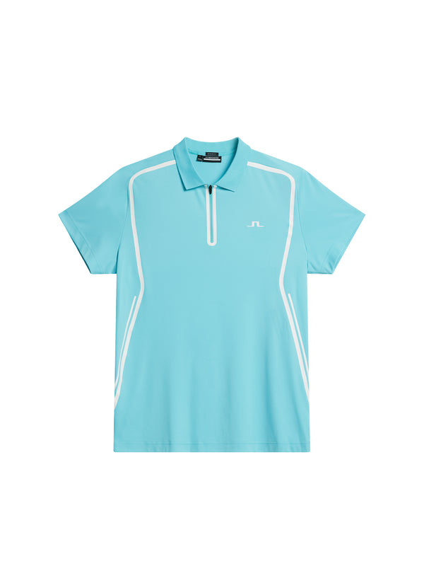 Weston Regular Fit Polo / Blue Curacao
