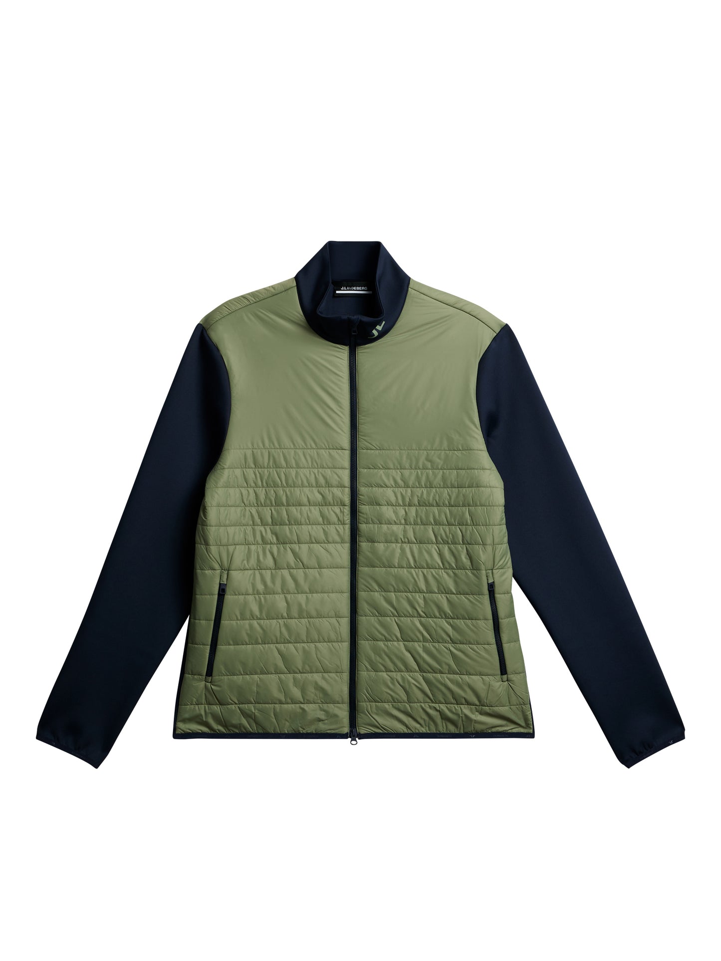 Martino Quilt Hybrid Jacket / Oil Green