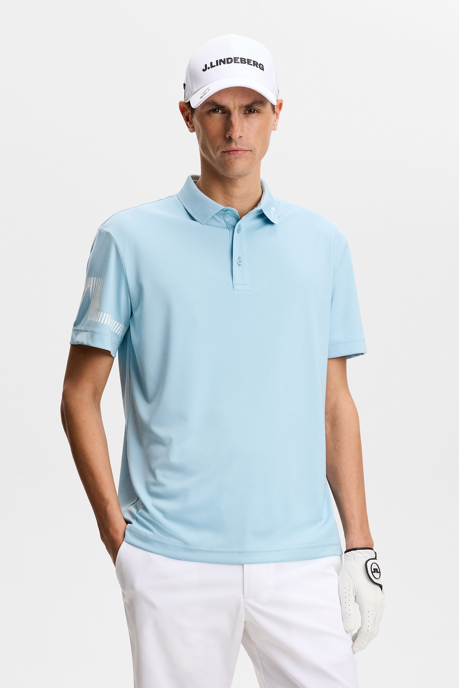Heath Polo / Forget-Me-Not | J.Lindeberg Official