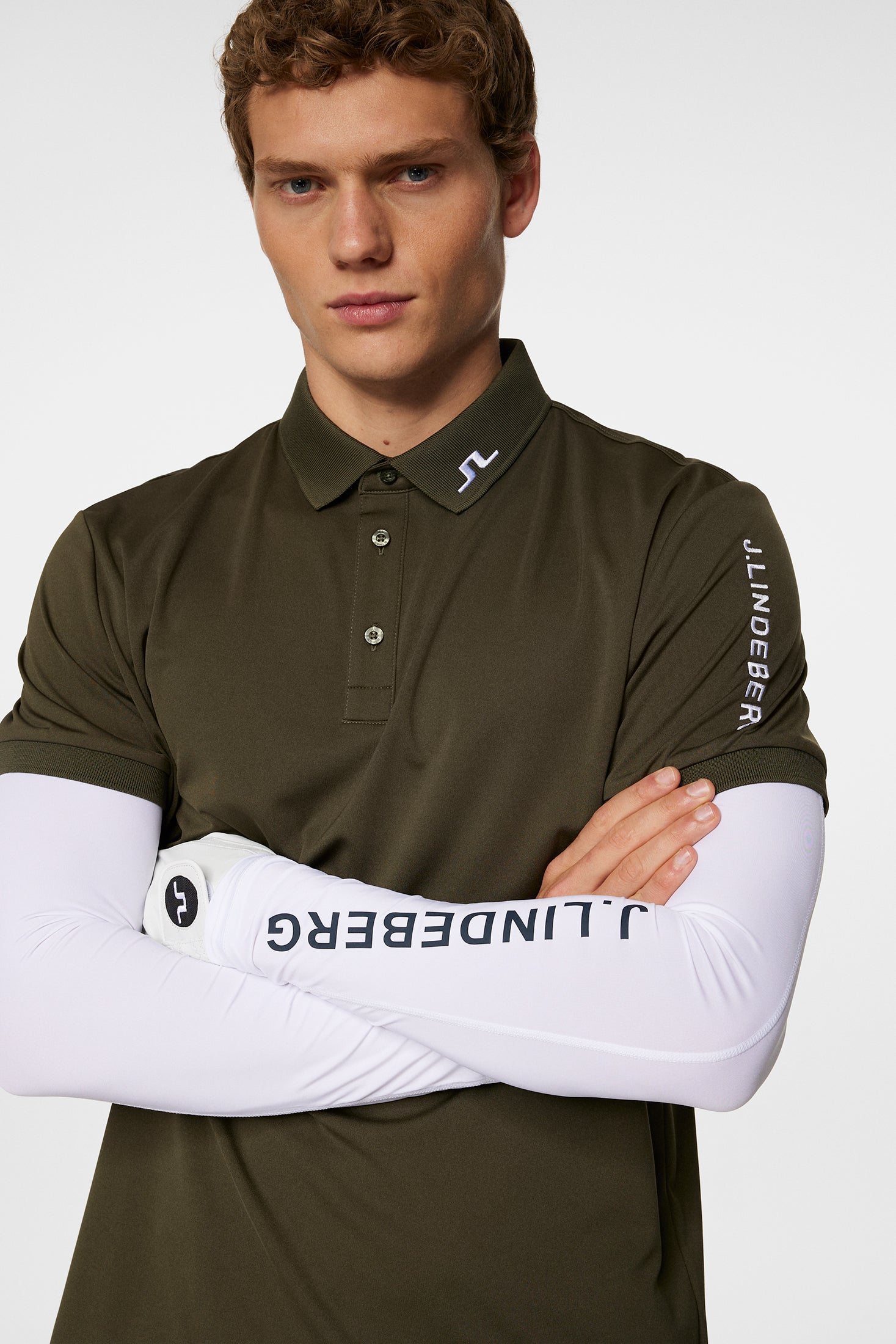 Tour Tech Polo / Forest Green – J.Lindeberg