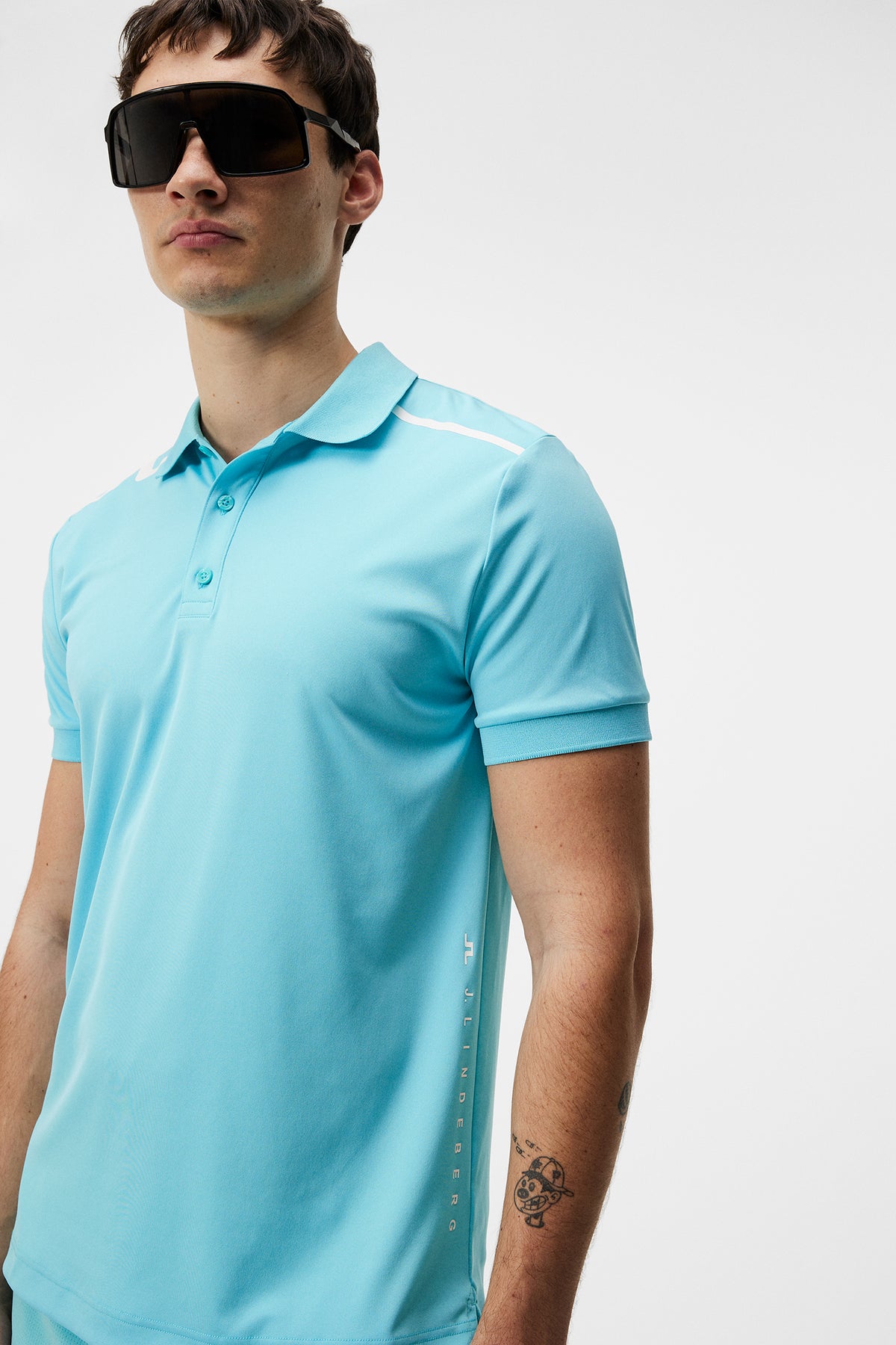 Lionel Regular Fit Polo / Blue Curacao